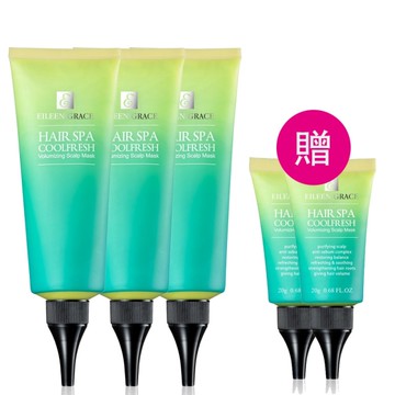 妍霓絲髮根豐盈沁涼頭皮敷膜150mlX3+贈頭皮敷膜20mlx2