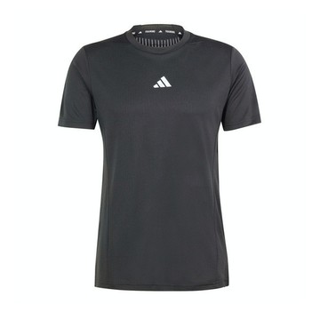 Adidas D4T HR Tee 男 短袖 上衣 運動 健身 訓練 慢跑 吸濕排汗 透氣 修身 黑 [IS3739]