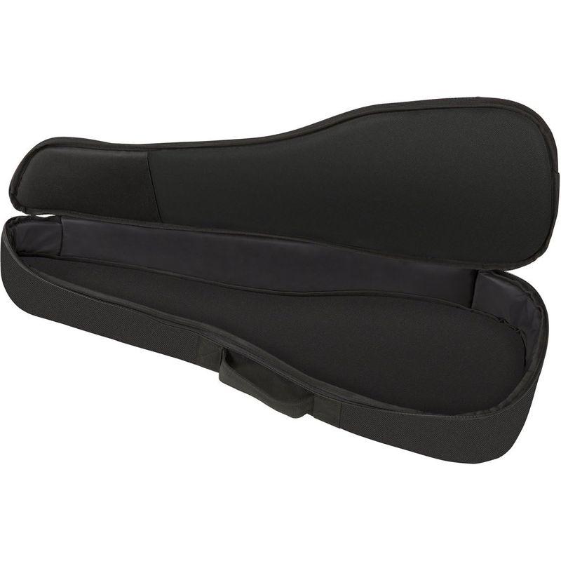 Fender ウクレレギグバッグ FU610 Concert Ukulele Gig Bag, Black