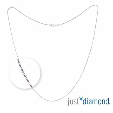 【Just Diamond】18K金 盒子鍊(40cm)