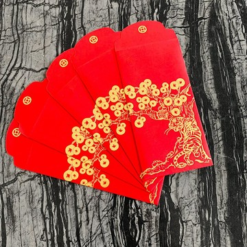 紅包袋  福虎淘金 │ 中款 / 三入 / 招財招才 / 討喜吉祥