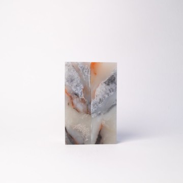 愛你一萬年 / 寶泥齋客製結婚/情人對章 - 巴林石