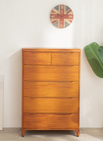 瑪荷尼家具Mahogany-全原木 桃花心木 收納櫃 抽屜儲物櫃 誠品6斗櫃