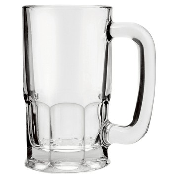 Anchor Hocking 格紋啤酒杯  1個