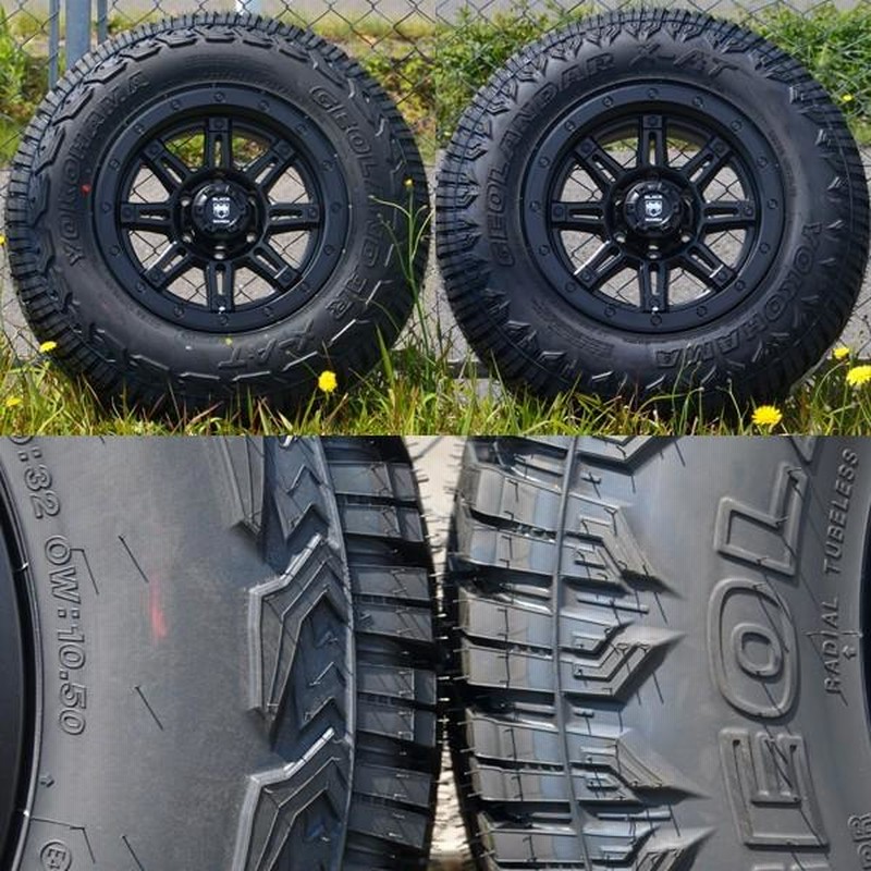 ヨコハマ　ジオランダー　X-AT 265/70R17　 タイヤホイールセット