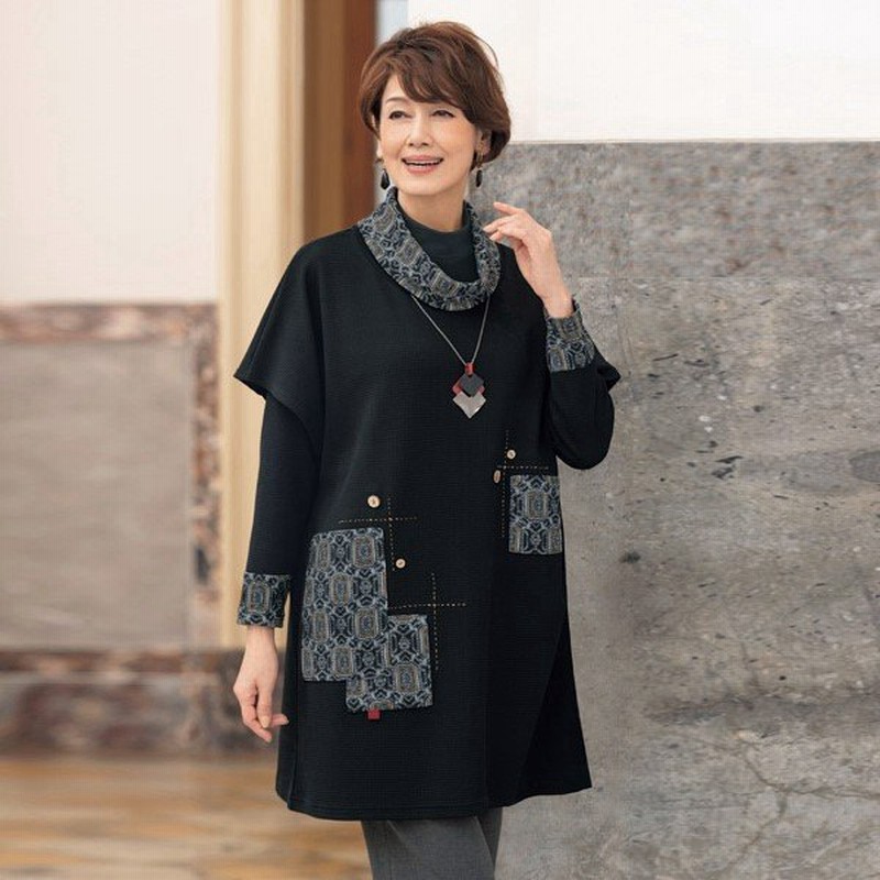 おしゃれ チュニック アンサンブル レディース ちりめん風ベストアンサンブル 60代 70代 80代 ミセス シニア ファッション 母の日 敬老の日 ギフト 服 和柄 通販 Lineポイント最大0 5 Get Lineショッピング