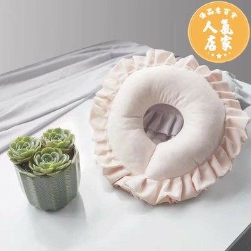 美容趴枕/矽膠趴枕 美容記憶棉趴枕美體SPA美容美體按摩推拿臉墊燈芯棉可拆洗U形枕