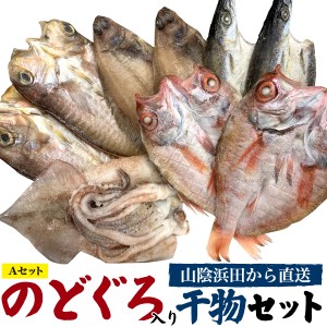 干物セット のどぐろ 高級魚 干物 Aセット アマダイ ササカレイ するめいかなど 詰め合わせ 島根県産 浜田 産地直送 お歳暮 ギフト 贈物