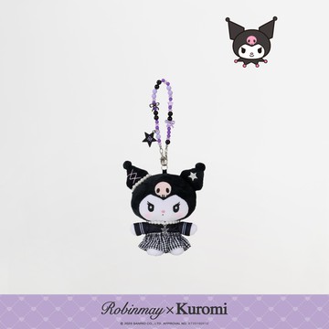 酷洛米娃娃吊飾(格子版)