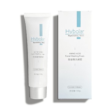 Hybolar胺基酸洗顏霜100g 洗面乳 買一送一 胺基酸洗面乳 兒童洗面乳 潔面乳 控油洗面乳 氨基酸洗面乳 洗面奶