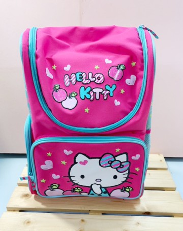 【震撼精品百貨】Hello Kitty 凱蒂貓~KITTY後背包/書包-蘋果#63466