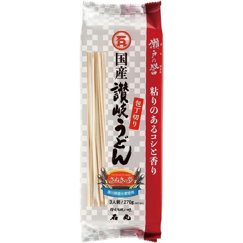 石丸製麺 瀬戸の誉 讃岐うどん 包丁切り 270g×12袋入