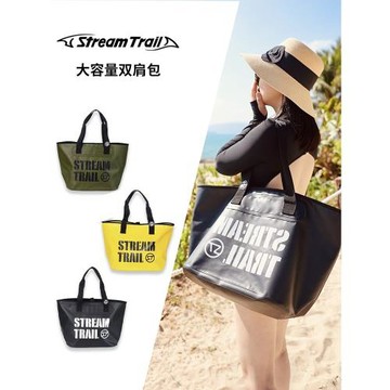 日本Stream Trail防水手拎包Blow斜挎男女單肩大容量包防水袋34L