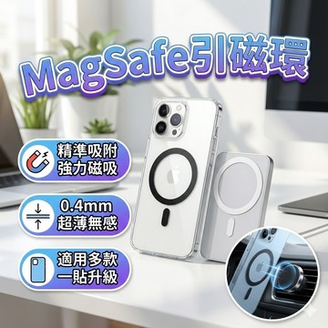 【台灣出貨】MagSafe引磁環｜超薄強磁貼片｜磁吸定位環｜支援無線充電｜iPhone通用款55mm