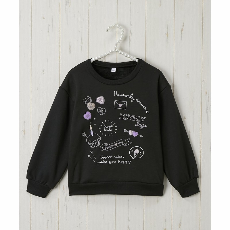 あったか裏ベロア トレーナー 女の子 子供服 ジュニア服 子供服 Kids Sweatshirts 通販 Lineポイント最大1 0 Get Lineショッピング