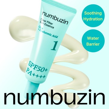 numbuzin No. 1 Clear Filter Sun Essence SPF50+ PA++++