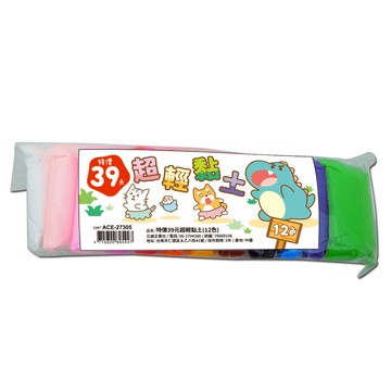 超輕黏土(12色) ACE-27305