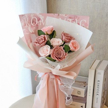 香氛永生玫瑰花束 / 情人節花束 告白花束 母親節花束 生日花束