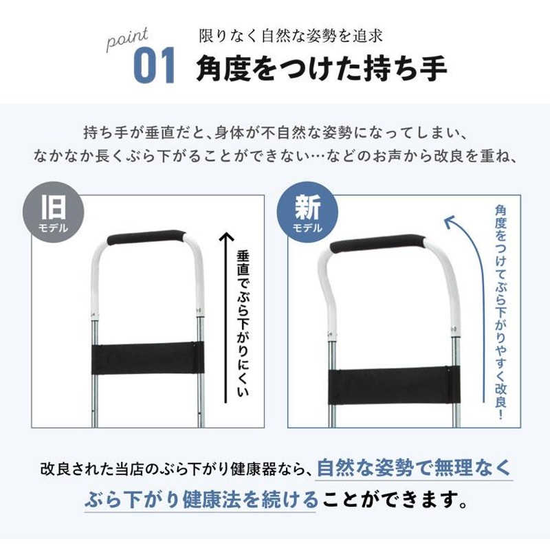 ぶら下がり健康器 コンパクト 懸垂マシン 筋トレ 7段階 高さ調節 懸垂 