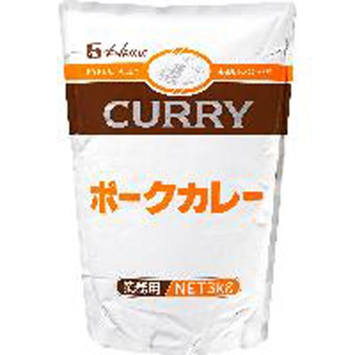 ハウス食品　３ｋｇ　ポークカレー　３ｋｇ×4個