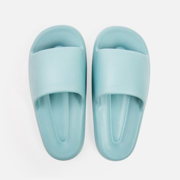 奧可利圓潤厚底EVA拖鞋M 月石藍