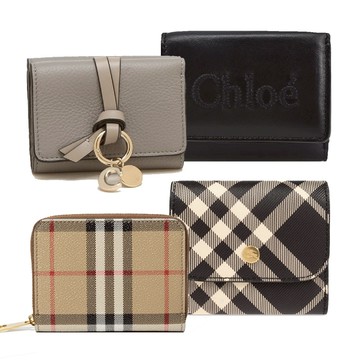 Chloe X BURBERRY零錢包/短夾(任選)