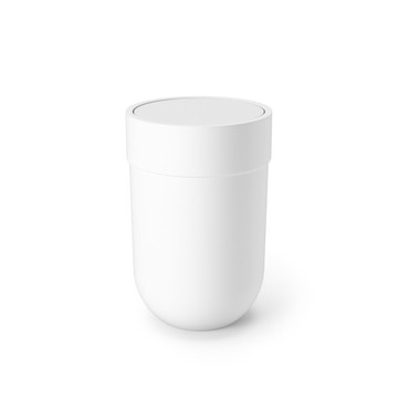 Umbra TOUCH 系列白色有蓋垃圾桶
