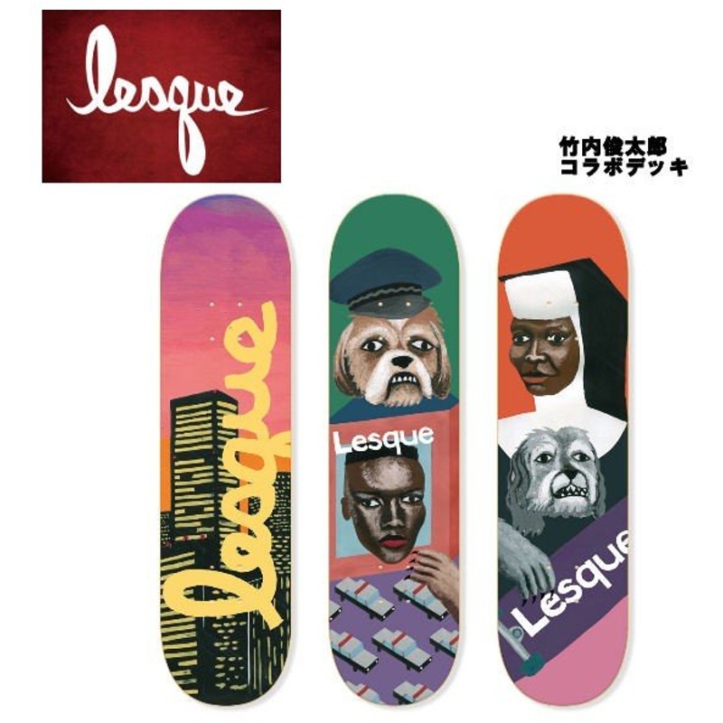 クーポン利用 LESQUE Skateboards レスケ スケボー - 通販 - www