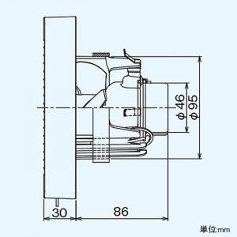 感謝価格 東芝 VFP-C8MSSP パイプ用ファン 換気扇 TOSHIBA