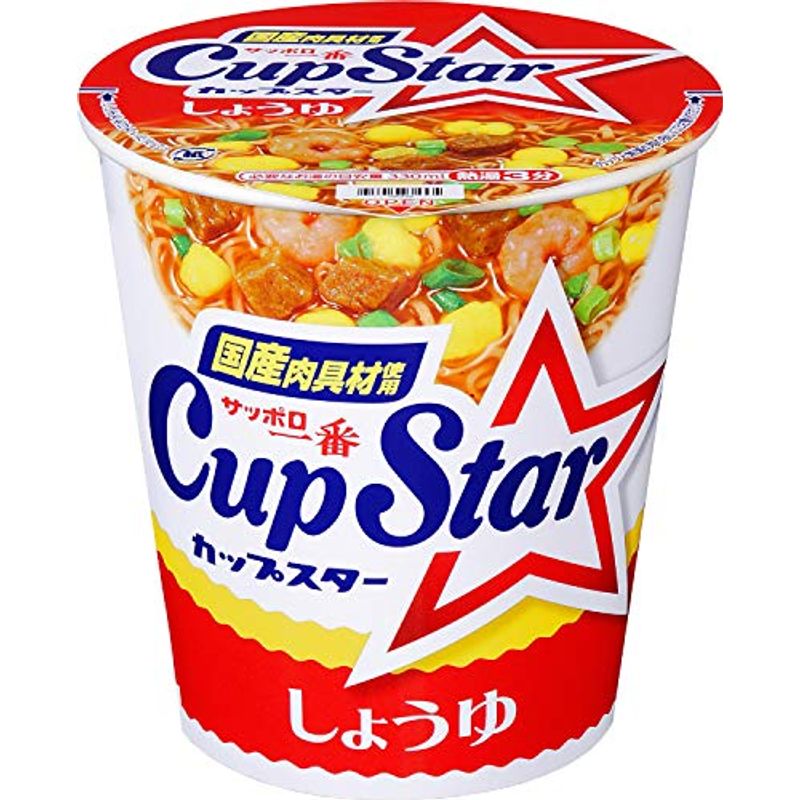 カップスターしょうゆ 72g12個