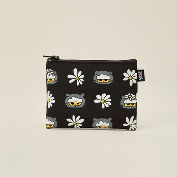 ZO&FRIENDS 滿版 方形收納包 小雛菊 ZOA G-DRAGON 權志龍 灰貓咪