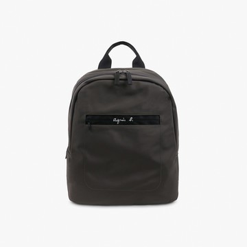agnes b.Voyage 尼龍後背包(棕色)