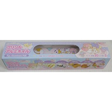 雙子星KIKILALA 印花鋁箔紙卷，印花鋁箔紙卷/鋁箔紙/錫箔紙/防油墊，X射線【C581776】
