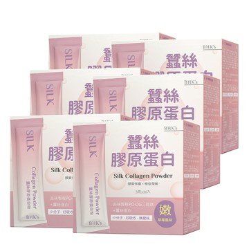 BHK's 蠶絲膠原蛋白粉 (3g/包；30包/盒)x6盒組