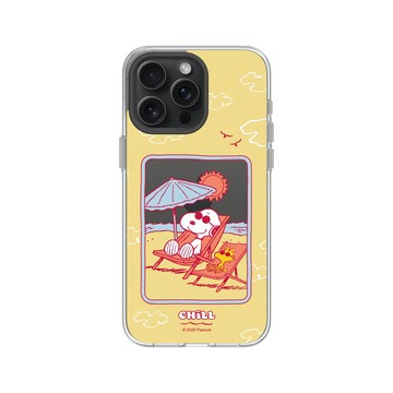 iPhone 15 Pro Max Clear 透明 - 史努比 Snoopy - 曬太陽