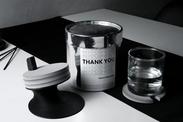 Mörden 摩登吸水杯墊組 吸水杯墊 擺件 餐桌 禮盒 送禮 客製化