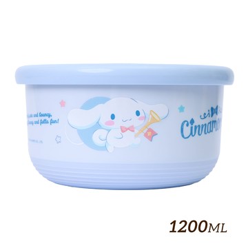 【HOUSUXI】三麗鷗大耳狗喜拿-不鏽鋼雙層隔熱碗1200ml【新品上市↘74折起】＜售價已折＞