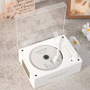 CD機 音響CD機 家用CD播放機 復古多功能cd播放機光盤碟片音響唱片機生日禮物工廠