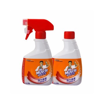 威猛先生 強力去霉劑400g 噴槍+重裝促銷組