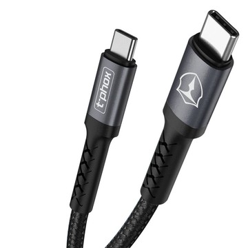 傳輸線 t-phox T-CC833 Type-C to C 易充充電線  3A  60W  1M【愛瘋潮】