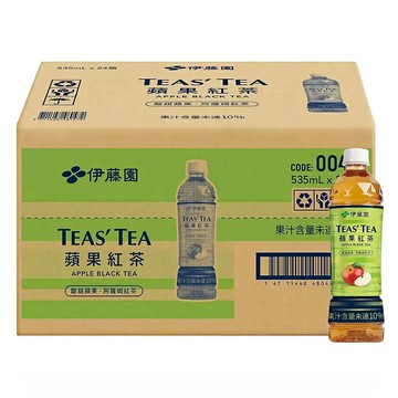 [COSCO代購6] D125247 Ito-En 伊藤園 蘋果紅茶 535毫升 X 24瓶