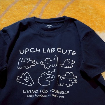 【癮品流行】100%日系纯棉T恤 休閒顯瘦上衣 小狗印花T恤 寬鬆oversize上衣 棉質上衣 情侶款T恤 ins上衣