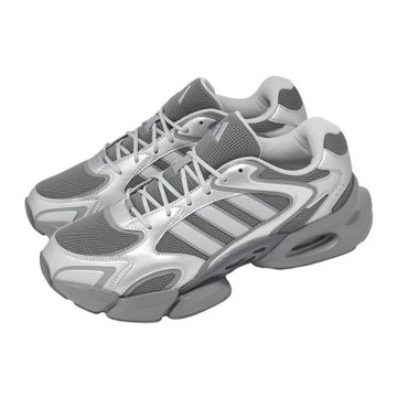 adidas 愛迪達 休閒鞋 Megastride 男鞋 女鞋 灰 銀 復古 緩震 老爹鞋 KJ3924