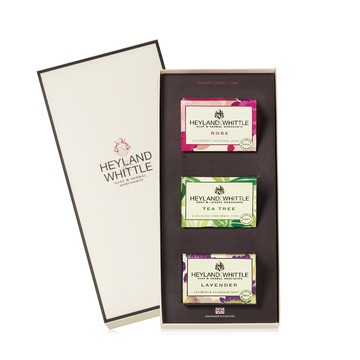 H&W英倫薇朵 清新浪漫手工皂禮盒 45gx3