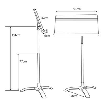 Manhasset M48TB 譜面台 トロンボーン奏者スタンド 