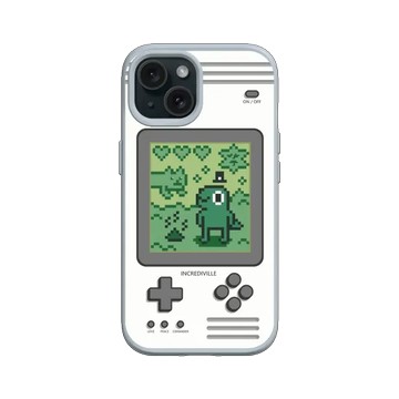 iPhone 15 SolidSuit 循環灰 - 怪奇事物所 Incrediville - 8-bit所長飼育家
