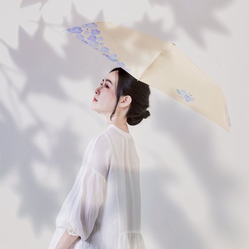 《Edo Monogatari》美膚晴雨傘-熱銷升級款 椿花綠