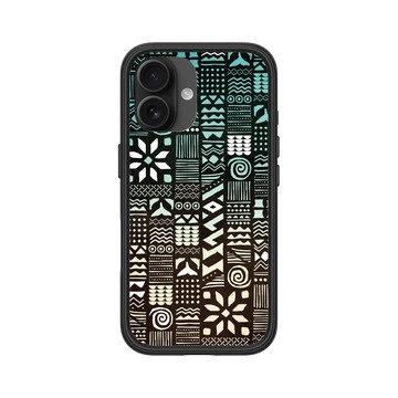 iPhone 16 Mod NX 黑 - 花生騷 WasangShow - 海人圖騰黑色款
