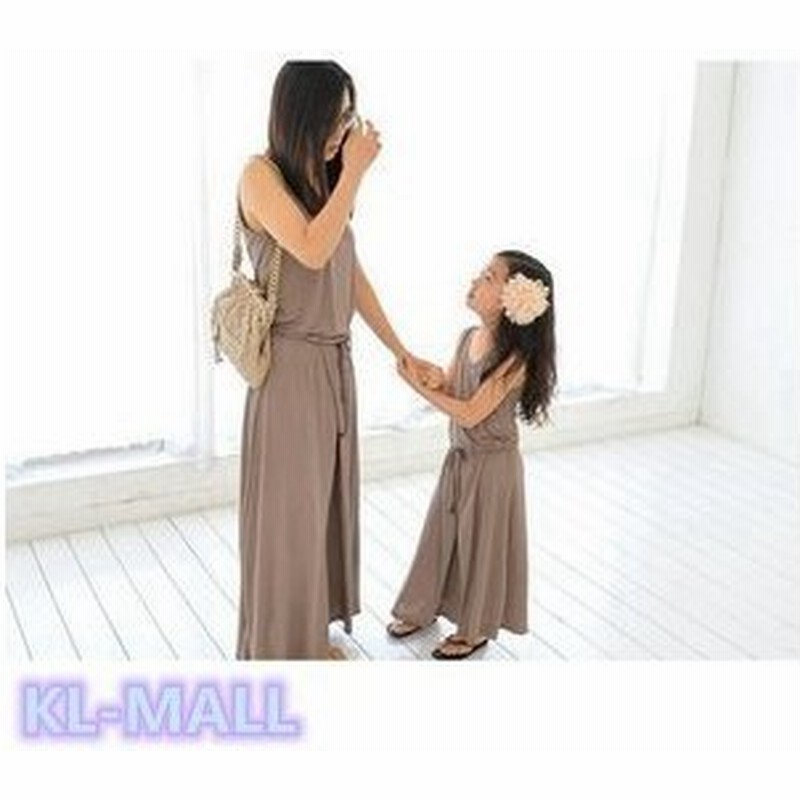 親子ペアワンピース 親子ワンピース Kl ペアルック ワンピース 親子ペア 親子服 家族旅行 キッズ 大人 プレゼント 女の子 ママ 通販 Lineポイント最大get Lineショッピング