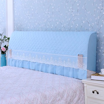 全包米米罩歐式約米米套純色米米床頭罩.米.防塵.米！